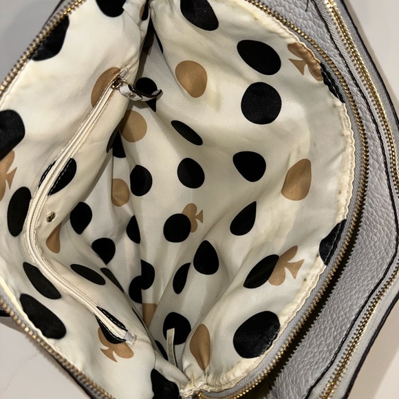 Gray Kate Spade Purse - Picture 5 of 6